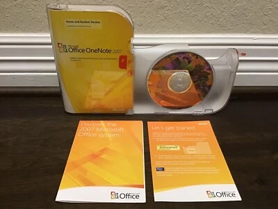 Microsoft OneNote Home and Student 2007 Product Key Insets And Case - Image 1 of 4