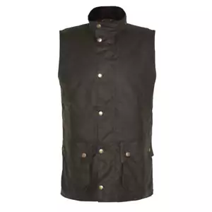 Chaleco de cera Barbour Westmorland archivo oliva - Imagen 1 de 6