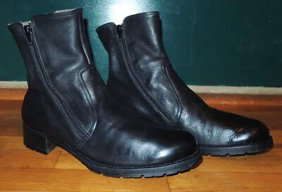 Gravati Mujer Botas Cuero Talla 10.5 M Doble Cremallera Lateral Excelente Estado Foto 1 de 4