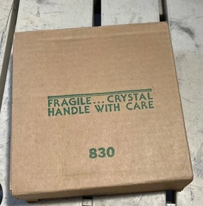 NEU PRINZESSINNENHAUS NR. 830 KRISTALL KEGEL KERZENHALTER - Bild 1 von 4