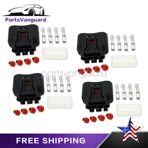 4 set Ignition Coil Plug Connector Fits Toyota Lexus Camry Yaris 90980-11885 - Bild 1 von 7
