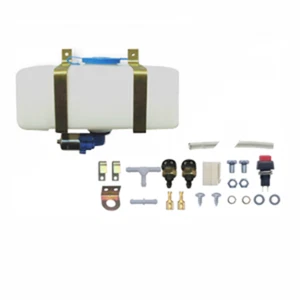 Windscreen Washer Pump & Bottle Kit Horizontal Mounting for Holden with Jets - Picture 1 of 11