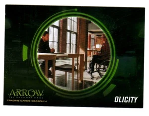 ARROW SEASON 4 OLICITY SILVER FOIL BOARD INSERT CARD OF7 - Bild 1 von 1