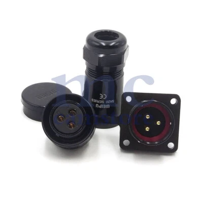 WEIPU SA20 3 Pin Waterproof Wire Connector,Automobile Electrical Cable Connector - Image 1 of 4