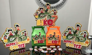 DRAGON BALL Z PERSONALIZED PARTY DECORATION, FAVOR BOXES, TABLE CENTERPIECE, ETC - Picture 1 of 7