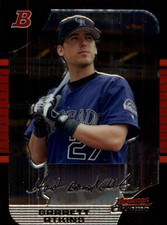2005 Bowman Chrome Draft Baseball Card #3 Garrett Atkins