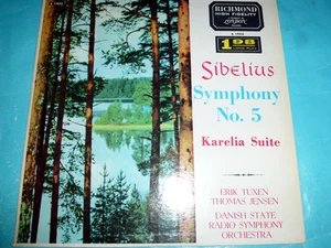 Sibelius No. 5 & Karelia Suite Erik Tuxen London NM - Imagen 1 de 1
