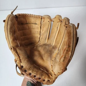 Vintage Rawlings PG10 Softball Handschuh Rechtshand Wurf Larry Bowa Holdster - Bild 1 von 11