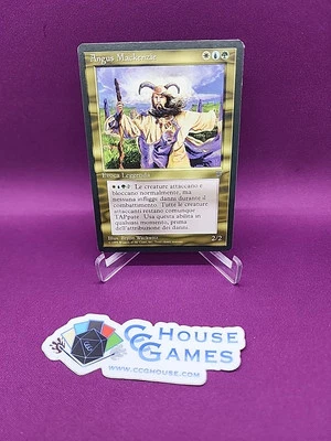 MTG Angus Mackenzie Misprint Miscut Back Alignment Italian Legends *CCGHouse* - Image 1 of 4