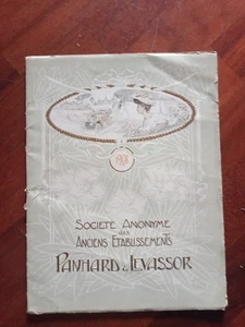 PANHARD & LEVASSOR Paris brochure 1908 voitures automobiles chassis limousine - Imagen 1 de 5