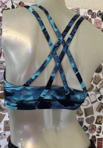 Lululemon Energy Sports Bra*NULUX Padded Size 2 Woman’s Euc - Picture 1 of 9