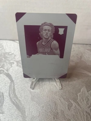 2015-16 National Treasures Super Swatches Pat Connaughton Printing Plate RC 1/1 - Image 1 of 2