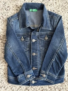 Chaqueta vaquera Benetton para niñas de 3 a 4 años - Imagen 1 de 10