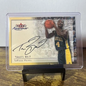 Travis Best 2000-01 Fleer Autographics Auto Indiana Pacers - Bild 1 von 2