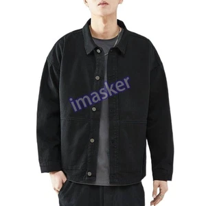 Men's Jacket Autumn/winter Korean Style Casual Baseball Jacket Ins Work Coats - Picture 1 of 18