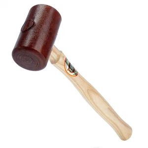 Thor Doppelversteckte Hammer Mallet Größe 4 - 50mm 340g Holzgriff 02-116 - Bild 1 von 3