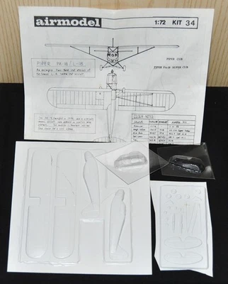 Airmodel Modellino Aereo Piper CUB PA-18 L-18 scala 1:72  vintage - Immagine 1 di 4