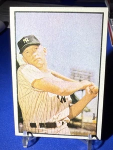 Mickey Mantle 1989 Bowman Gewinnspielkarte Vintage Jumbo Card lizenzierter Nachdruck - Bild 1 von 2