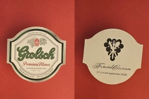 Grolsch Tulburg Culinair 2006 Brauerei Bierdeckel Bier - Bild 1 von 1