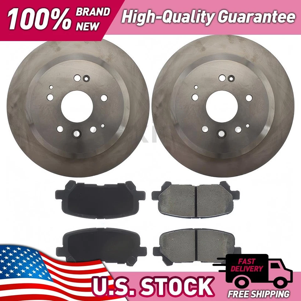 Kit de actualización de freno de disco de piezas centradas traseras para Acura MDX 2014-2016 Foto 1 de 1