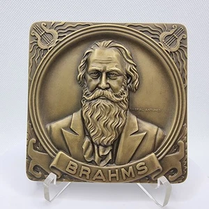 Bronze Medal / Johannes Brahms / German Composer / 40 Of 350 - Picture 1 of 10