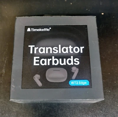 Timekettle WT2 Edge - Bidirectional Translator Earbuds - Open Box, Never Used - Image 1 of 4
