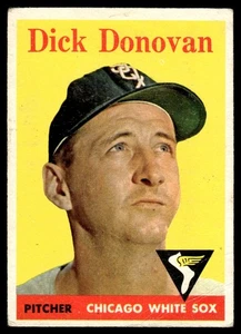 1958 TOPPS DICK DONOVAN #290 - Picture 1 of 2