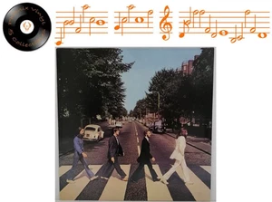 The Beatles Abbey Road Vinyl LP Reissue White Marbled Australian Pressing - NM - Picture 1 of 5