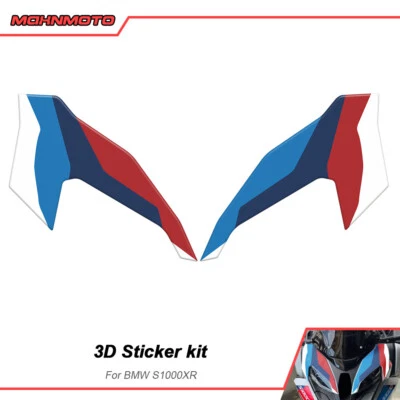 For 2020-2023 BMW S1000XR Accessories Front Headlight Fairing Decal Sticker Pad. - Image 1 of 3