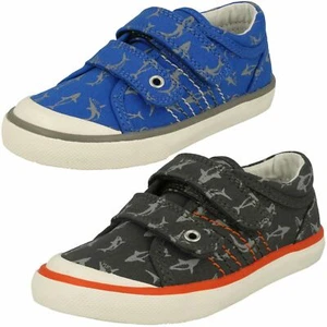 Zapatos de lona textiles con gancho y bucle detallados informales Startrite para niños onda - Imagen 1 de 10