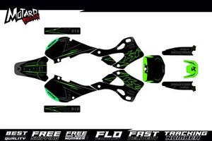 Kawasaki KX 250 1999 2000 2001 2002 Motocross Graphics kit decals Design MX - Picture 1 of 1