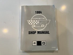 1984 84 Chevrolet Corvette Shop Service Manual OEM Original GM Like New - Picture 1 of 18