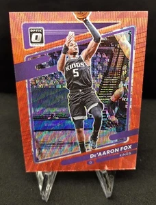 2021-22 Donruss Optic #38 - Tyrese Haliburton - Red Wave - Kings - Bild 1 von 2