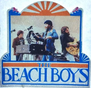 Banda de música original vintage de The Beach Boys pequeña plancha en transferencia - Imagen 1 de 1