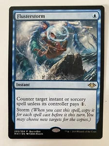 Flusterstorm *Non-Foil* PROMO BAB MH1 MTG MT/NM Combined Ship -TCGshowcase- - Picture 1 of 2