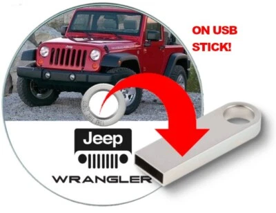 Jeep Wrangler (JK) 2007-2018 Manual Oficina para Todos los Modelos Sistemas Win - Imagen 1 de 4