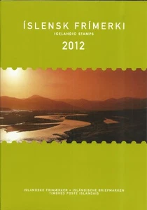 Iceland Mint 2012 Year Set with Stamps, Stock Sheet and Descriptive Folder - Picture 1 of 8