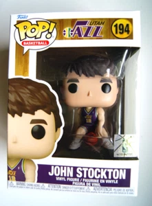 Funko Pop Basketball Hardwood Classics JOHN STOCKTON #194! - Foto 1 di 5
