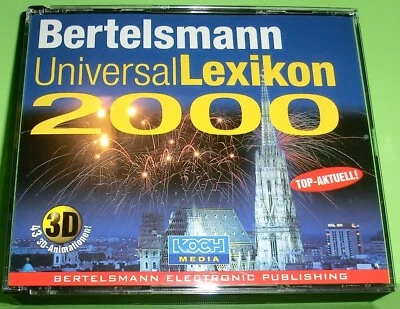 Bertelsmann Universallexikon 2000 (PC Software) Die Welt in 3D | Unser Jahrhu... - Bild 1 von 4