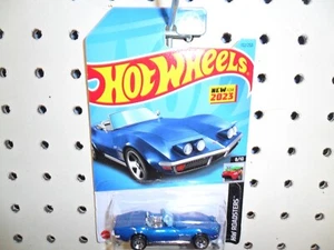 2023 hot wheels blue 72 stingray convertible hw roadsters 8/10    132/250 - Picture 1 of 3