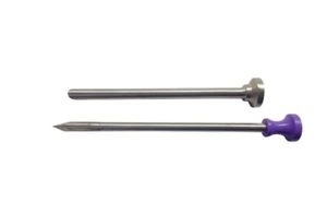 Laparoscopic SPC Suprapubic Cystostomy Trocar Surgical Instrument 12Fr 2Piece - Picture 1 of 5