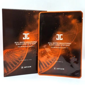 JayJun Real Water Brightening Black Hydro 1 Step Mask 25g x 10 sheets K-Beauty - Picture 1 of 7