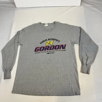 Camiseta De Colección Jeff Gordon Manga Larga NASCAR Carreras Grande y2k Dupont Hendricks Foto 1 de 4