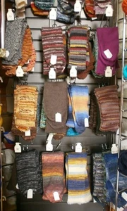 selbstgestrickte warme Socken in Gr.44 aus Markenwolle - 8 Paar zur Auswahl - Bild 1 von 9