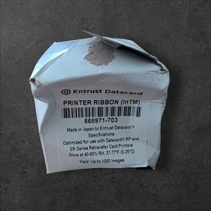 Entrust Datacard Printer Ribbon Retransfer Film for CR500 Printers 568971-703 - Afbeelding 1 van 2