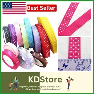 Colorful 5/8" Grosgrain Ribbon Pack - Perfect for Gifts & Crafts - Picture 1 of 7