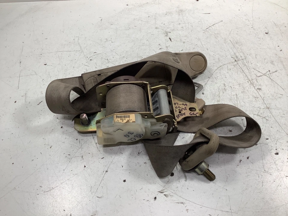 Cinturón de seguridad izquierdo 97-99 Acura CL 3,0 L beige OEM Foto 1 de 4