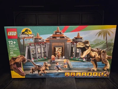 LEGO 76961 - J. World: Visitor Center: T. Rex & Raptor Attack - ¡Nuevo! Ver descripción Foto 1 de 3