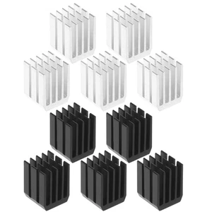 Cooling Heatsink Anodize Aluminum Heat Sink Radiator Electronic Chip Cooler 5Pcs - Zdjęcie 1 z 10