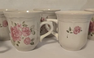 Lote de 7 tazas/tazas de café Gibson Pink Roses, hermosas Roseland - Imagen 1 de 8